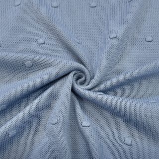 Pletene tkanine BIG KNIT DOT blue