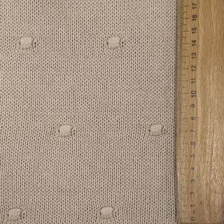 Pletenina BIG KNIT DOT naturals