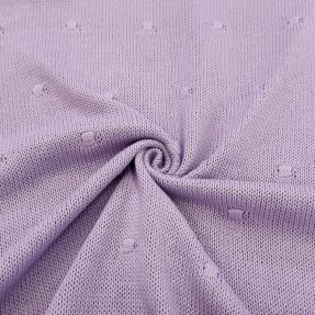 Pletene tkanine BIG KNIT DOT violet