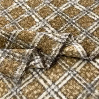 Tkanina za kapute Bouclé Squares design A