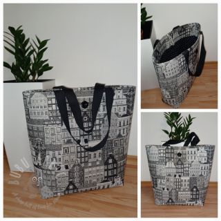 Dekorativna tkanina GOBELIN PREMIUM City canal house