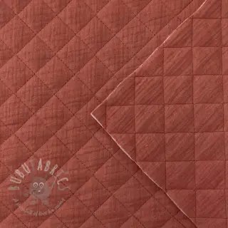 Tetra Tkanina/Muslin QUILT rouge