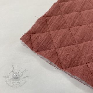 Tetra Tkanina/Muslin QUILT rouge