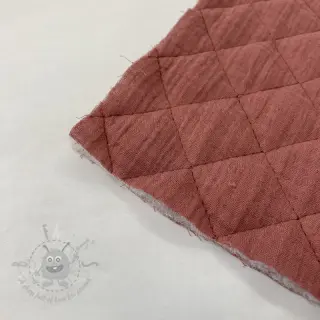 Tetra Tkanina/Muslin QUILT rouge