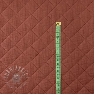 Tetra Tkanina/Muslin QUILT rouge