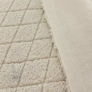 Tkanina za kapute TEDDY Diamond beige