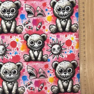 Triko Big eyes design C digital print