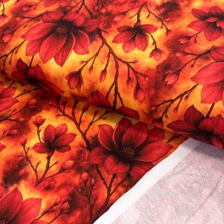 Triko Flower galaxy design A digital print