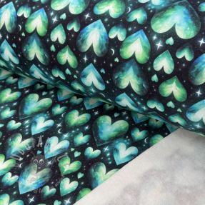 Triko materijal čupav JOGGING Colour me design A digital print