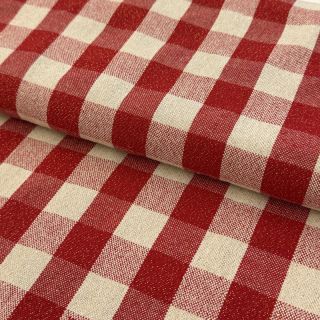 Dekorativna tkanina Celestin LUREX rouge