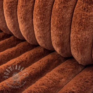 Umjetno krzno Barracuda terracotta