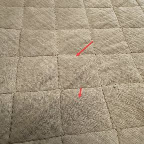 Tetra Tkanina/Muslin QUILT beige 2nd class