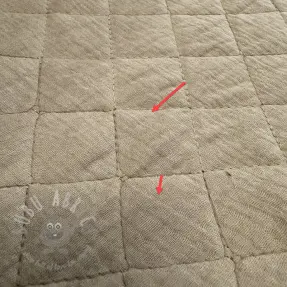 Tetra Tkanina/Muslin QUILT beige 2nd class