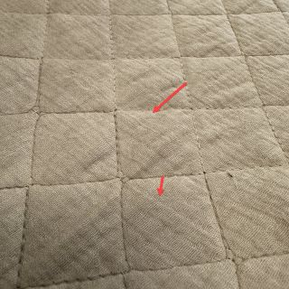 Tetra Tkanina/Muslin QUILT beige 2nd class