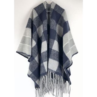 Poncho PRATO boiled wool design G