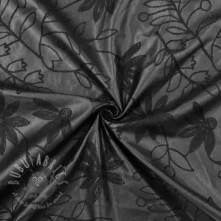 Umjetna koža odjevna Flowers design C