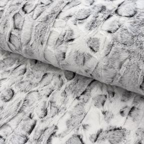 Umjetno krzno Animal skin black