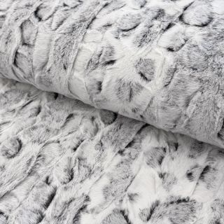 Umjetno krzno Animal skin black