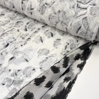 Umjetno krzno Animal skin black