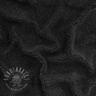 Tkanina za kapute TEDDY black