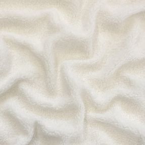 Tkanina za kapute TEDDY ecru
