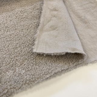 Tkanina za kapute TEDDY beige