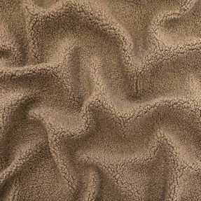 Tkanina za kapute TEDDY soft taupe