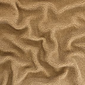 Tkanina za kapute TEDDY camel