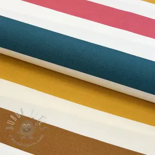 Dekorativna tkanina Stripes multicolour design B