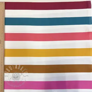 Dekorativna tkanina Stripes multicolour design B