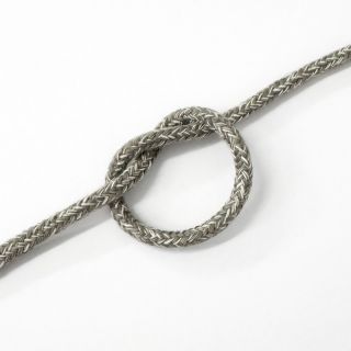 Pamučna vrpca 5 mm MELANGE light grey