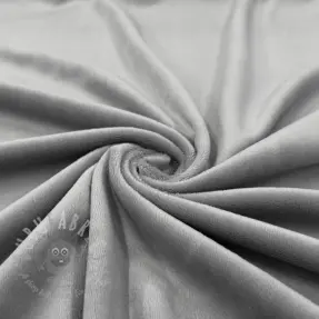 Samet VELVET STRETCH light grey
