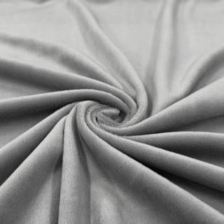 Samet VELVET STRETCH light grey