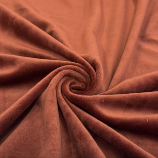 Samet VELVET STRETCH brick