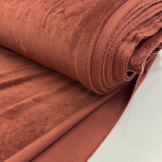 Samet VELVET STRETCH brick