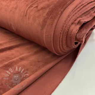 Samet VELVET STRETCH brick