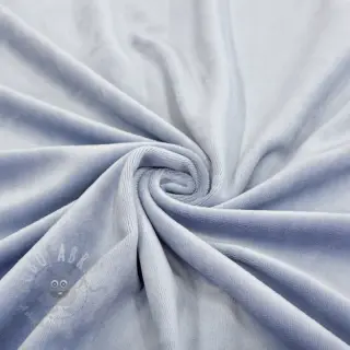 Samet VELVET STRETCH light blue