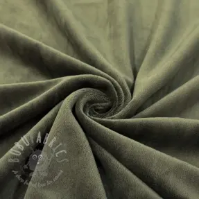 Samet VELVET STRETCH camo green