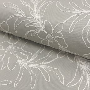 Pamuk EMBROIDERY GABARDINE Luana grey