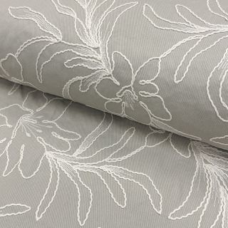 Pamuk EMBROIDERY GABARDINE Luana grey