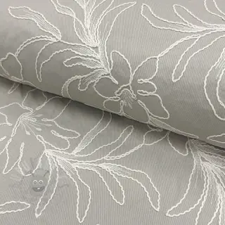 Pamuk EMBROIDERY GABARDINE Luana grey
