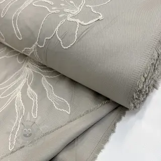 Pamuk EMBROIDERY GABARDINE Luana grey