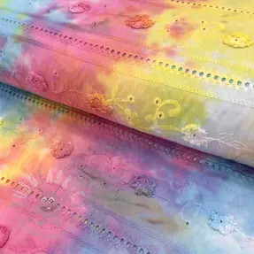 Pamuk EMBROIDERY Tie dye Della design B