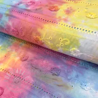 Pamuk EMBROIDERY Tie dye Della design B