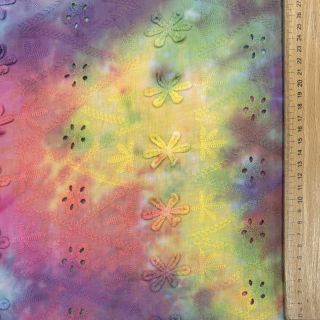 Pamuk EMBROIDERY Tie dye Della design A
