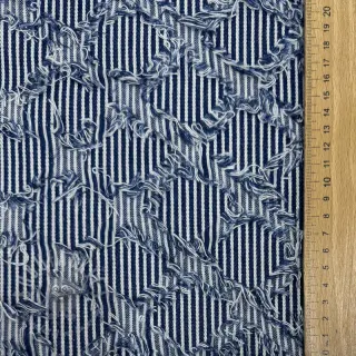 JEANS DENIM Ruffle stripes design B