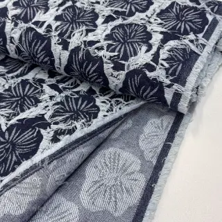 JEANS DENIM Ruffia Flowers design B