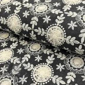 Pamuk JEANS EMBROIDERY Niva design D