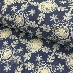 Pamuk JEANS EMBROIDERY Niva design B
