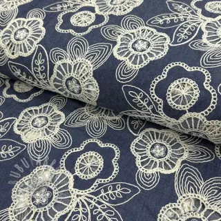 Pamuk JEANS EMBROIDERY Niva design A